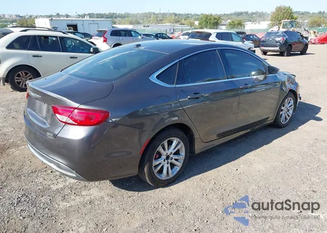 2015 Chrysler 200 Limited from USA, damaged, VIN 1C3CCCAB0FN684599